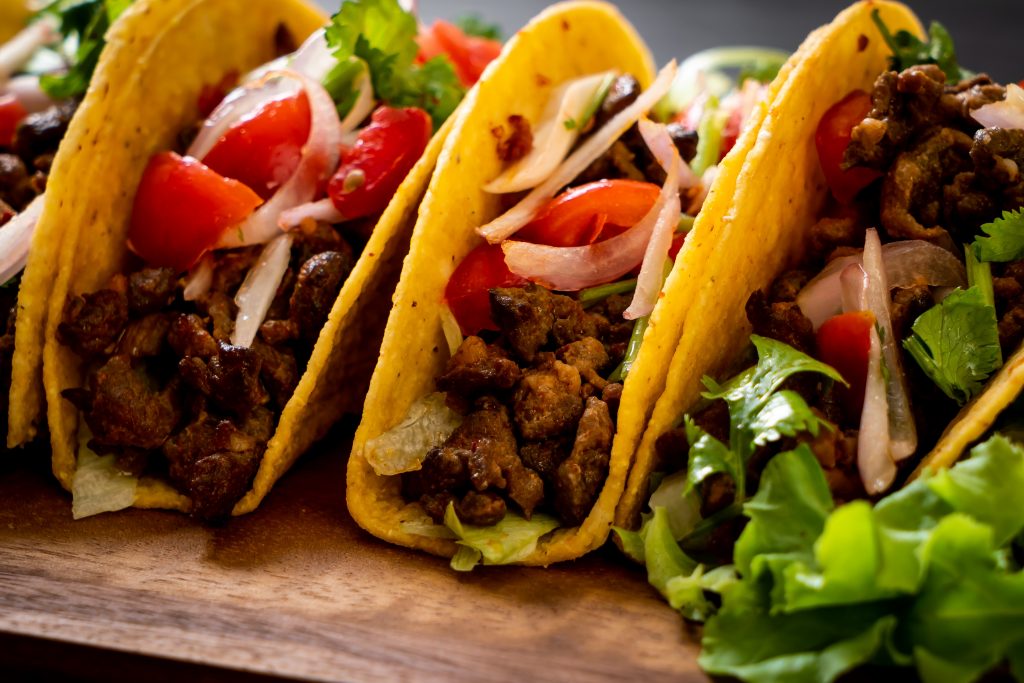 Closeup of tacos illustrates blog: "Why Is Mexican Food So Good?"