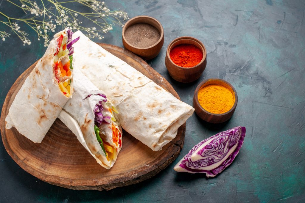Photo of burritos illustrates blog:Are Burritos Tacos?